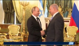Diplomatie: Rencontre entre Netanyahou et Poutine