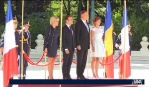 Roumanie: Emmanuel Macron met en garde contre le dumping social