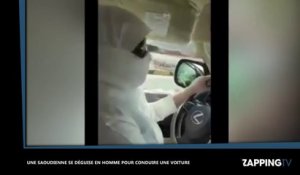 Arabie Saoudite : Une femme arrêtée pour avoir conduit une voiture déguisée en homme (vidéo)
