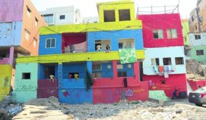 L'art urbain donne des couleurs à une banlieue morne de Beyrouth