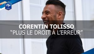 Corentin Tolisso : "Plus le droit à l'erreur"