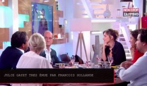 François Hollande a fait "beaucoup pleurer" Julie Gayet (vidéo)