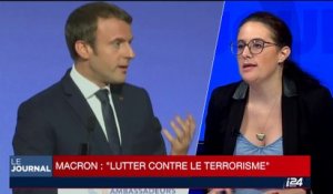 Conférence des Ambassadeurs : "La lutte contre le terrorisme", au cœur du discours d'Emmanuel Macron