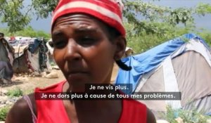En Haïti, un camp de parias