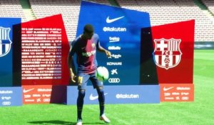 Barça - Umtiti : "Très content de l'arrivée de Dembélé"