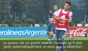 Argentine - Sampaoli : ''Savoir si Messi et Dybala sont vraiment complémentaires''