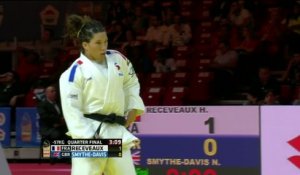 Judo - ChM (F) : Receveaux, première Bleue en demi-finale