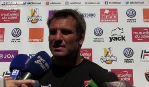 Conférence de presse d'avant-match Clermont/Toulon TOP 14 J2