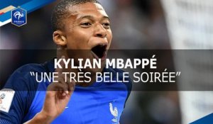 Kylian Mbappé : "Une très belle soirée"