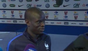 Bleus - Kanté : ''Pas encore fait''