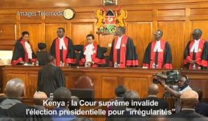 Coup de tonnerre au Kenya avec l'annulation de la présidentielle