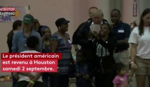 Tempête Harvey : Donald Trump auprès des sinistrés distribue des hot-dogs (Vidéo)