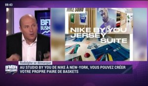 Rodolphe se démarque: Personnalisez vos sneakers au studio Nike By You à New York - 06/10