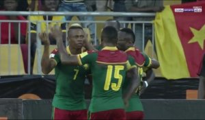 Njie buteur avec le Cameroun face à l'Algérie