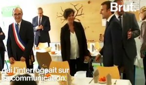 Emmanuel Macron sur sa communication : ce sont des "problèmes de journalistes"