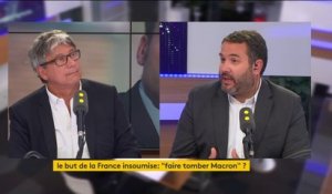 LFI pour la suppression du RSI, malgré "l'opposition frontale sur le projet" de Macron (Coquerel)