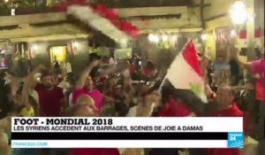 Mondial-2018 : La Syrie accède aux barrages. Scènes de liesse à Damas