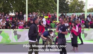 PSG: Mbappé à Bondy pour un tournoi de football