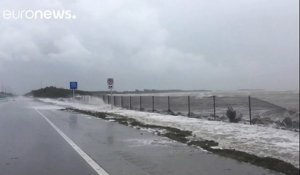L'ouragan Irma arrive en Floride