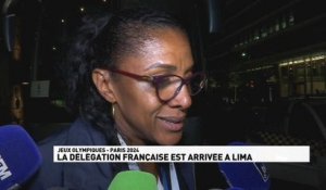 JO Paris 2024 - La délégation arrive à Lima