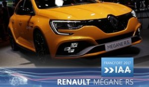 Renault Mégane RS en direct du Salon de Francfort 2017