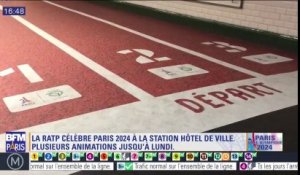 La station Hôtel de ville rebaptisée Ville hôte pour fêter les J.O. 2024