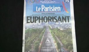Paris célèbre sa victoire olympique