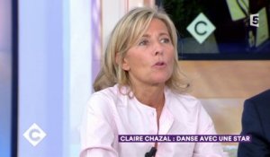 Claire Chazal, danse avec une star - C à Vous - 15/09/2017
