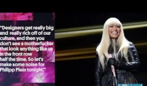 Nicki Minaj Has No Filter When It Comes to Fashion Designers' Cultural Exploitative Tendencies | Billboard News