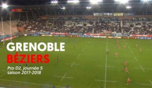 Grenoble - Béziers : le résumé vidéo