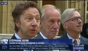 Stéphane Bern: "Le chef de l’état s’intéresse beaucoup aux vieilles pierres"