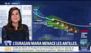 Quel va être le parcours et l’intensité de l’ouragan Maria sur les Antilles