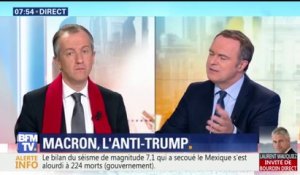 EDITO - "Macron veut prendre à revers Trump pour l'obliger à revenir sur sa position et à valider l'accord de Paris"