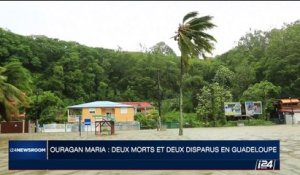 Ouragan Maria : deux morts et deux disparus en Gaudeloupe