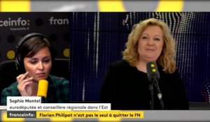 Sophie Montel : "oui je pars aujourd'hui" du Front national