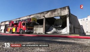 Grenoble : une gendarmerie incendiée