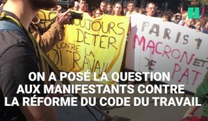 "La démocratie ce n'est pas la rue": les manifestants répondent à Macron