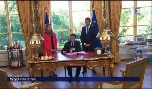 Réforme du Code du travail : Emmanuel Macron "assume son bras de fer"