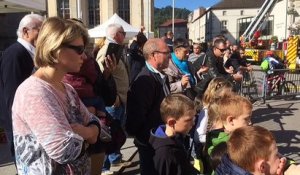 Démonstration de désincarceration par les pompiers de Remiremont