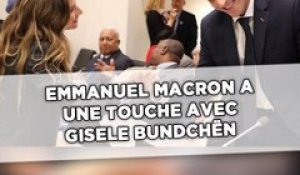 Emmanuel Macron a une touche avec Gisele Bündchen