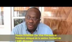 Interview de Francis OUEGNIN (1ère journée de Ligue 1 : SOA -- ASEC)