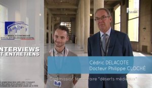 Questions à Philippe CLOCHÉ et Cédric DELACOTTE - Déserts médicaux - cese