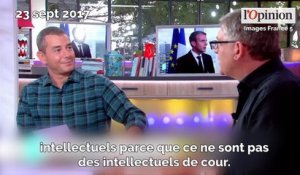 Michel Onfray fait une nouvelle sortie assassine contre Emmanuel Macron