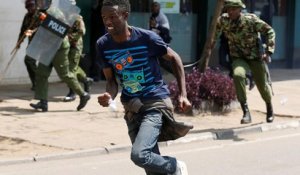 Manifestation de l'opposition dispersée à Nairobi