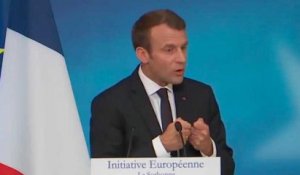 Parquet européen, académie du renseignement... les propositions de Macron sur la sécurité en europe