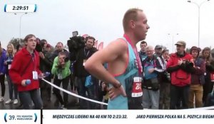 Pologne : Elle ne peut plus se relever et finir le marathon à cause de la fatigue !
