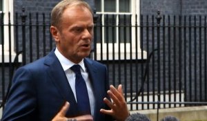 Brexit: "pas de progrès suffisants" dans les négociations (Tusk)