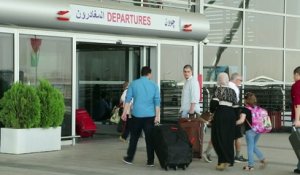 Irak/Erbil: à l'aéroport, les étrangers ont peur d'être bloqués