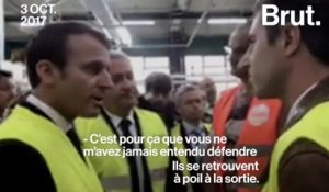 Le face à face Emmanuel Macron / François Ruffin à Amiens