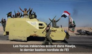 Les forces irakiennes entrent dans Hawija, bastion de l'EI